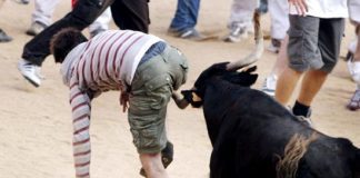 Spagna, dieci feriti in corsa con tori a Pamplona