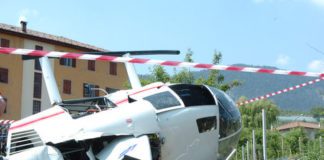 Roma, caduta elicottero: falso allarme