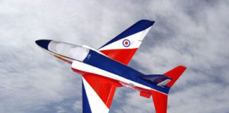 Si schianta aereo delle frecce tricolori inglesi