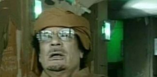 Gheddafi ai suoi: “Mettete la Libia a ferro e fuoco”