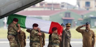 A Roma le salme dei 3 militari morti in Afghanistan