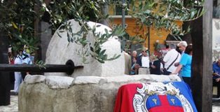 Inaugurata stele in ricordo di Pasquale Cervo