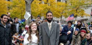 Usa, indignati: nozze celebrate a Zuccotti Park