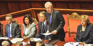 Monti parla al Senato: rigore, crescita ed equià