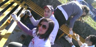 Smackianise, ripulita piazza Moravia