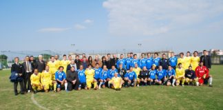 Dai un calcio alla violenza, festa al Bisceglia