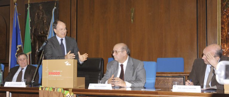 “Un pacco alla camorra”, sostegno della Provincia