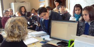 Gli alunni della Primaria in visita al Comune