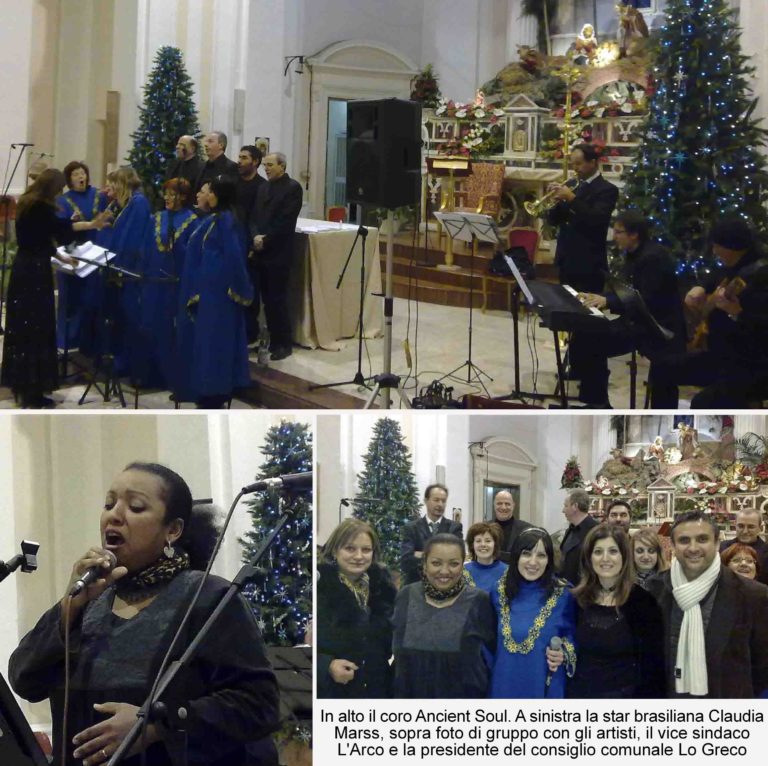Natale 2011, inaugurazione con un concerto Gospel
