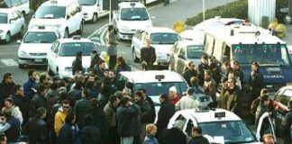 Napoli, nuovo sciopero dei taxi: rafforzato Alibus per l’aeroporto di Capodichino