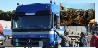 Caos tir, manifestante travolto e ucciso