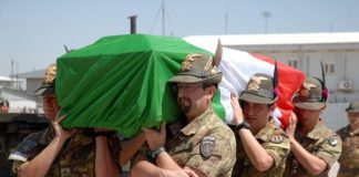 Oggi a Palermo funerali dei militari morti in Afghanistan