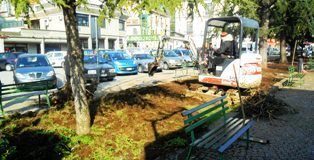 Piazza Carmine, avviati i lavori di restyling