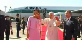 Il Papa in Messico con Calderon: “nuove regole per vendita armi”