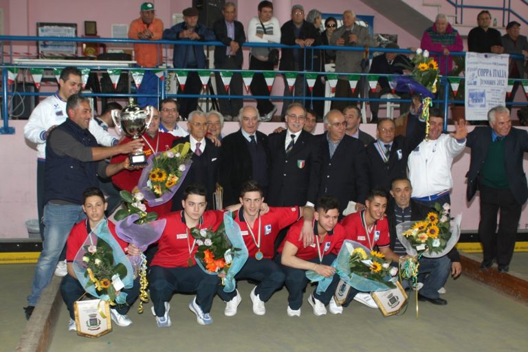Bocce, Coppa Italia a team casertano