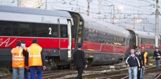 Termini, scontro tra Frecciarossa: 7 feriti