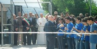 Piazza Pioppitelli, inaugurato il play-ground