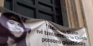 S. Appolinare, ossa umane vicino corpo De Pedis