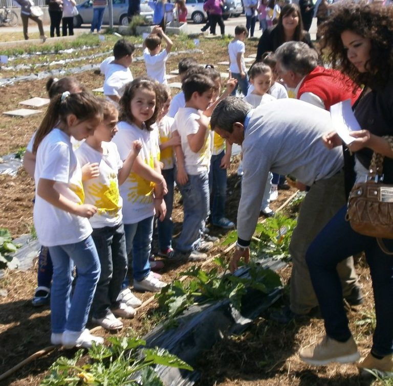 Inaugurato l’Orto del Sole alla Rodari
