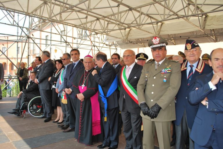 Sagliocco alla Festa della Polizia di Caserta