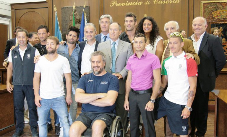 Festa in provincia per gli olimpionici