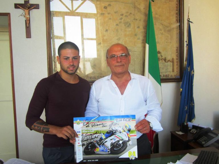 Moto, Sagliocco incontra Riccardo Russo