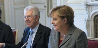 Merkel plaude a Monti: potete farcela da soli
