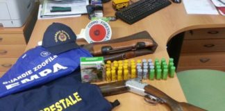 Porto abusivo fucile, denunciato cacciatore