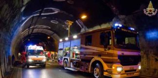 Incidenti: un morto e 20 feriti in una galleria in Toscana