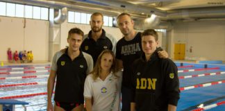 Gli olimpionici del nuoto a Marcianise