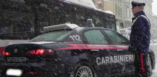 Neve sul Fortore, carabinieri in massima allerta