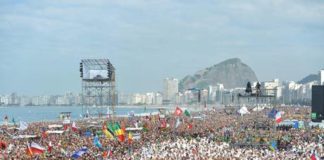 Copacabana come Woodstock, in 3 mln per la messa del Papa