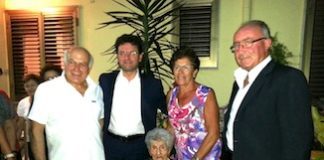 100 anni per Antonietta Pannella, gli auguri del sindaco