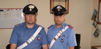 Botte tra marito e moglie, carabinieri denunciano anziano per detenzione fucile