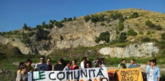 Presidio cava Calce Idrata, Rete Calena Beni Comuni: è solo l’inizio (Foto)