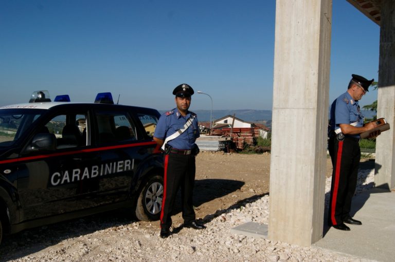 Sicurezza nei cantieri, controlli dell’arma: sanzioni