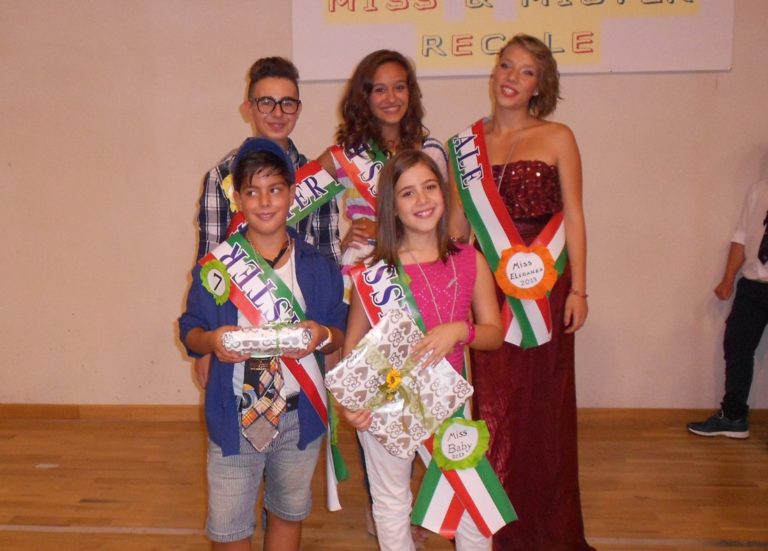 Eletti miss e mister Recale