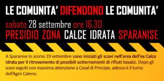 Rete Calena Beni Comuni: presidio alla cava della Calce Idrata
