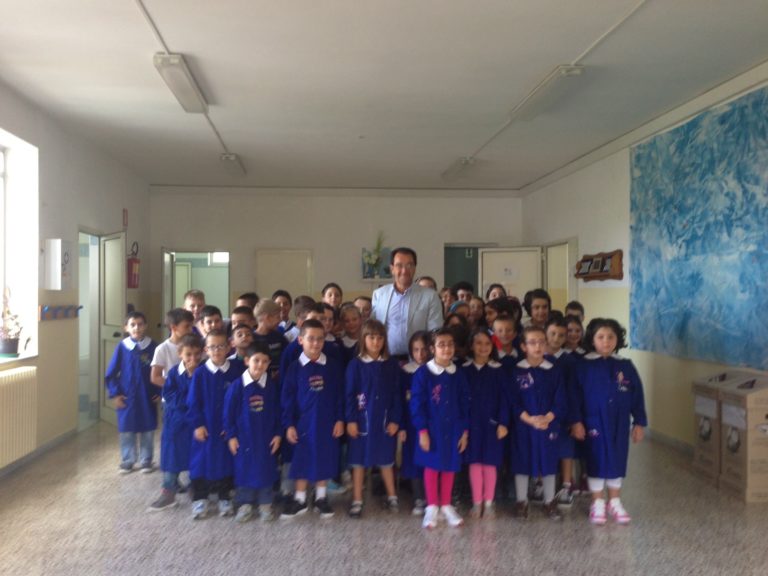 Il sindaco Moscatiello incontra alunni e docenti