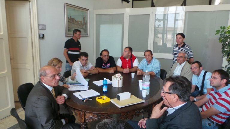 Sagliocco incontra la protezione civile