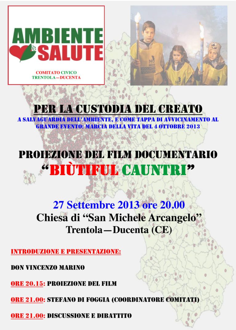 Nella chiesa di San Michele documentario sulla devastazione ambientale