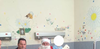 Caserta: al San Sebastiano arriva il Babbo Natale dei vigili del fuoco