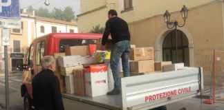 Piedimonte Matese: Protezione Civile consegna alla Caritas di Benevento il materiale donato