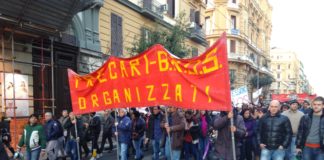 Riesame decide su misure cautelari, presidio dei precari Bros al Tribunale