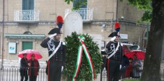 Un anno fa l’omicidio di Tiziano della Ratta, a Sant’Agata de’ Goti cerimonia per carabiniere ucciso durante rapina
