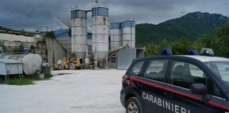 Sversamenti nel fiume Sele, sequestrato impianto di calcestruzzi