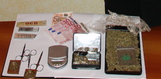 San Giorgio del Sannio: 25enne trovato in possesso di erba, in manette