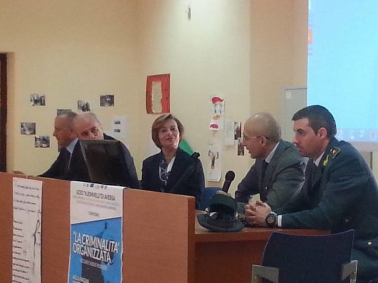 Aversa: allo Jommelli dibattito sulle nuove frontiere della criminalità orgnizzata