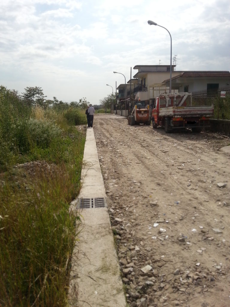 Casandrino, iniziati i lavori di completamento di Via don Minzoni