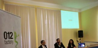 Il campione di pallanuoto Trapanese all’evento della 012 Factory